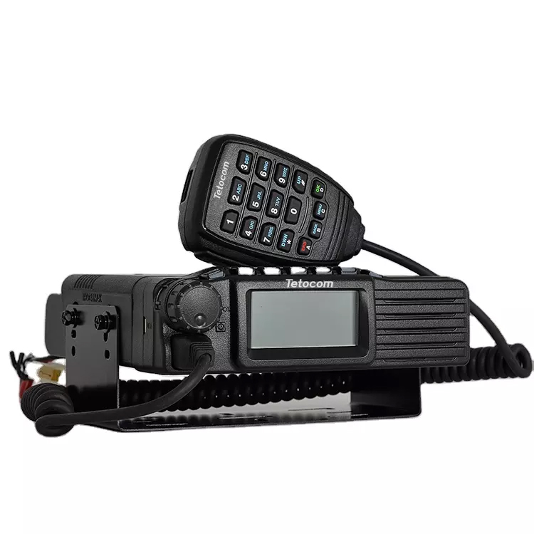 Digital and Analog Dual Mode Mobile Radio